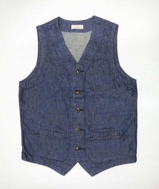 アーバンベスト 10 5oz Pwジンバブエコットンデニム デニム研究所 By Japan Blue アーバンベスト 10 5oz Pwジンバブエコットンデニム デニム研究所 By Japan Blue