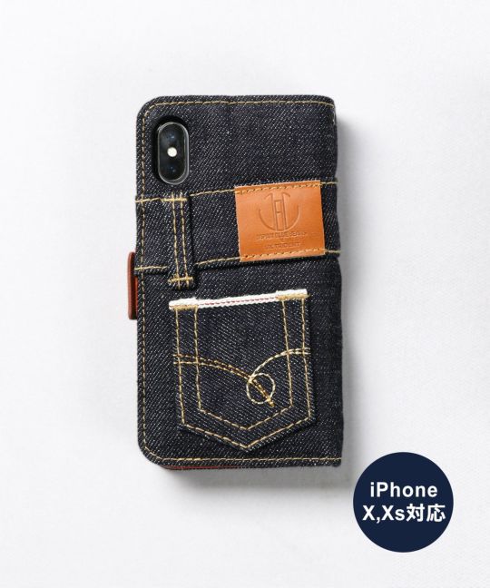 デニムスマートフォンケース Iphone11promax対応 デニム研究所 By Japan Blue デニムスマートフォンケース Iphone11promax対応 デニム研究所 By Japan Blue